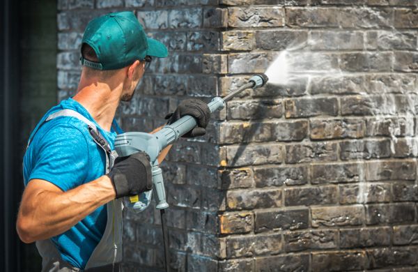 Brick Home Exterior Cleaning