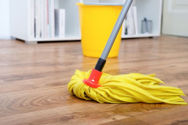 Commercial Floor Waxing