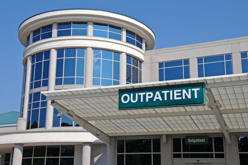 Medical Facility Power Washing